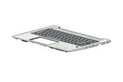 Toetsenbord - HP - notebook replacement keyboard - with ClickPad - Nordic - with top cover - Notebook replacement keyboard - Noords - L44588-DH1