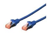Netwerk - kabel - DIGITUS Professional patch cable - 1 m - blue - Blauw - 1m - DK-1644-010/B