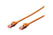 Netwerk - kabel - DIGITUS patch cable - 50 cm - orange RAL 2008 - 0.5m - DK-1644-005/OR