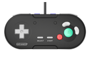 Gaming accessoires - Retro-bit Retro-Bit Legacy GC Wired Pad Black - Wired Controller - Nintendo GameCube - RET00332