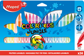 Schrijf- en tekengerei - Maped Color'Peps Jungle Felt-pens x24 - 845422