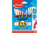 Schrijf- en tekengerei - Maped Color'Peps Jungle Felt-pens x12 - 845420