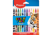 Schrijf- en tekengerei - Maped Color'Peps Animals Felt-pens x12 - 845403