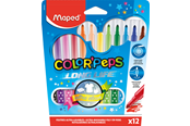 Schrijf- en tekengerei - Maped Color'Peps Long Life felt-pens x12 - 845020