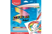 Schrijf- en tekengerei - Maped Color'Peps Oops Erasable Colour pencils x24 - 832824