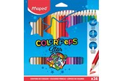 Schrijf- en tekengerei - Maped Color'Peps Star Colour pencils x24 - 183224