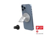 Mobiel - Overige accessoires - Just Mobile AluDisc Go - Omni-Directional Magnetic Aluminum Car Mount (vent insert & dashboard Basis included) - ST-510SI