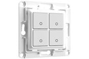 Smart Home - Shelly Wall Schakelaar 4 - Wit - WS4 white