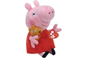 Pop, teddybeer en materiaal - Ty Peppa Pig Peppa 15 cm - 0008421461288