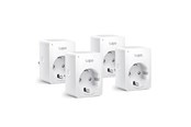 Smart Home - TP-Link Tapo P110 (4-Pack) Mini Slimme Wi-Fi Stopcontact Energie Monitoring - TAPO P110(4-PACK)