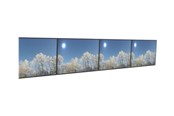 Muurbevestigingen, AV-bevestigingen & AV-meubels - HI-ND Videorow - Montage kit - for 4x1 Video wall - landscape - Max - recommended for 50" - VR5000-0401