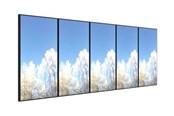 Muurbevestigingen, AV-bevestigingen & AV-meubels - HI-ND Videorow - Montage kit - for 5x1 Video wall - portrait - Max - recommended for 50" - VR5000-5501