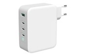 Mobiel - Adapters & Opladers - Deltaco USBC-GAN04 power adapter - GaN technology - USB 24 pin USB-C - 130 Watt - USBC-GAN04