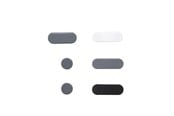 Kabelgoot, Kabelhoes & Kabelbinders - Bluelounge Design MagDrop - slimme magnetische kabelbeheer - BLUCMD-AST