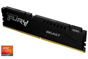 RAM - Kingston FURY Beast DDR5-5600 - 8GB - CL36 - Single Channel (1 pcs) - AMD EXPO & Intel XMP - Zwart - KF556C36BBE-8
