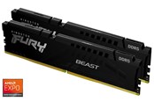RAM - Kingston FURY Beast DDR5-5600 - 64GB - CL36 - Dual Channel (2 pcs) - AMD EXPO & Intel XMP - Zwart - KF556C36BBEK2-64