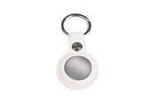 Mobiel - Overige accessoires - Light Solutions Airtag Key Ring - Leather - White - 5714255006827