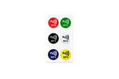 Smart Home - Light Solutions NFC tag - NTAG213 - colored Stickers - 6 pcs - 5714255004151