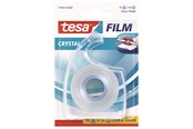 Tape & Lijm - tesa film tape 33m x 19mm Crystal Transparent + dispenser - 57939-00000-02