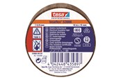 Tape & Lijm - tesa flex Insulating tape IEC 10m x 15mm brown - 53988-00120-00