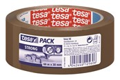 Tape & Lijm - tesa pack Strong Packaging Tape 66m x 38mm Bruin - 57166-00000-05