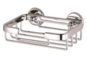 Badkamer accessoires - tesa Aluxx zeepmandje zelfklevend - 40208-00000-00