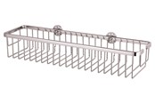 Badkamer accessoires - tesa Aluxx brede opbergmand zelfklevend - 40206-00000-00