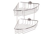 Badkamer accessoires - tesa Baath hanger voor hoeken zelfklevend - 40215-00000-01