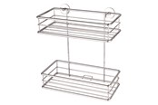 Badkamer accessoires - tesa Baath shampoo Houder double basket self-adhesive - 40212-00000-01