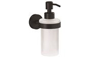 Badkamer accessoires - tesa Moon Zwart soap dispenser self-adhesive - 40565-00000-00