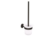 Badkamer accessoires - tesa Moon Zwart toilet brush self-adhesive - 40561-00000-00