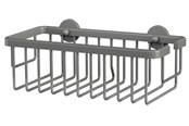 Badkamer accessoires - tesa Moon Grijs basket single self-adhesive - 40587-00000-00