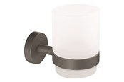 Badkamer accessoires - tesa Moon Grijs tumbler Houder self-adhesive - 40586-00000-00