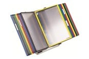 Conferentie & Presentatie - Tarifold display panel system - for A4 - assorted frame with light grey wall unit - 434209