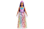 Dolls & Accessories - Barbie Dreamtopia Princess Doll (Curvy Purple Hair) - HGR17