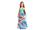 Dolls & Accessories - Barbie Dreamtopia Princess Doll - Rainbows & Blue Tiara - GJK16