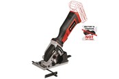 Cirkelzaag - Einhell Cordless Mini Cirkelzaag TE-CS 18/89 Li - Solo - 4331100