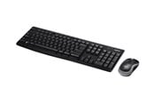 Toetsenbord - Logitech MK270 Draadloos Combo - Toetsenbord and Muis set - Czech - Keyboard and mouse set - Tsjechisch - Zwart - 920-004527