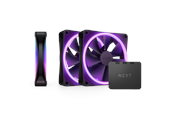 Case Fan - NZXT F120 RGB DUO 3-pack & RGB Controller - Zwart - Case ventilator - 120mm - Zwart met RGB-licht - 29 dBA - RF-D12TF-B1
