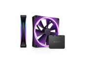 Case Fan - NZXT F140 RGB DUO 2-pack & RGB Controller - Zwart - Case ventilator - 140mm - Zwart met RGB-licht - 36 dBA - RF-D14DF-B1