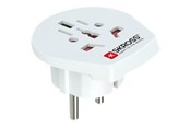 Mobiel - Adapters & Opladers - SKross WorldConnect Single Reisadapter Stroom AV / multimedia paneel - 68896