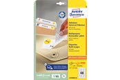Papier, fotopapier en etiketten - Avery Removable labels white - L4736REV-25