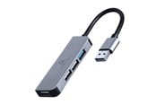 USB hub - Gembird Cablexpert - hub - 4-poorten - 4 poorten USB hub - 4 - Grijs - UHB-U3P1U2P3-01