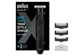 Haartrimmer - Braun Body trimmer Styler XT3100 Zwart - 7500435206327