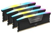 RAM - Corsair Vengeance RGB DDR5-6600 - 64GB - CL30 - Quad Channel (4 pcs) - Intel XMP - Zwart met RGB - CMH64GX5M4B6600C32
