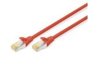 Netwerk - kabel - DIGITUS patch cable - 2 m - red - Rood - 2m - DK-1644-A-020-R-10