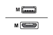 USB-kabel - Baseus Cafule - USB cable - Micro-USB Type B to USB - 1 m - CAMKLF-B91