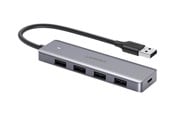 USB hub - UGREEN USB 3.0 Hub USB hub - 4 - USB 3.0 - Zilver - 50985