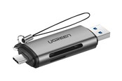 Geheugenkaart - adapter en kaartlezer - UGREEN USB 3.0 TypeA & C Card Reader - 50706