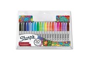 Schrijf- en tekengerei - Sharpie Permanente Marker Fijn 20-Blister Exclusief - 2061128